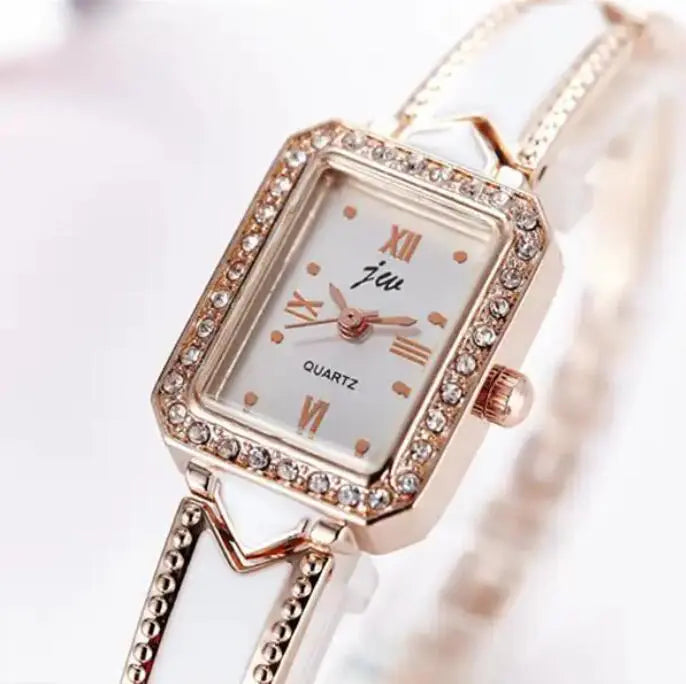 Diamond Women's Watch & Bracelet