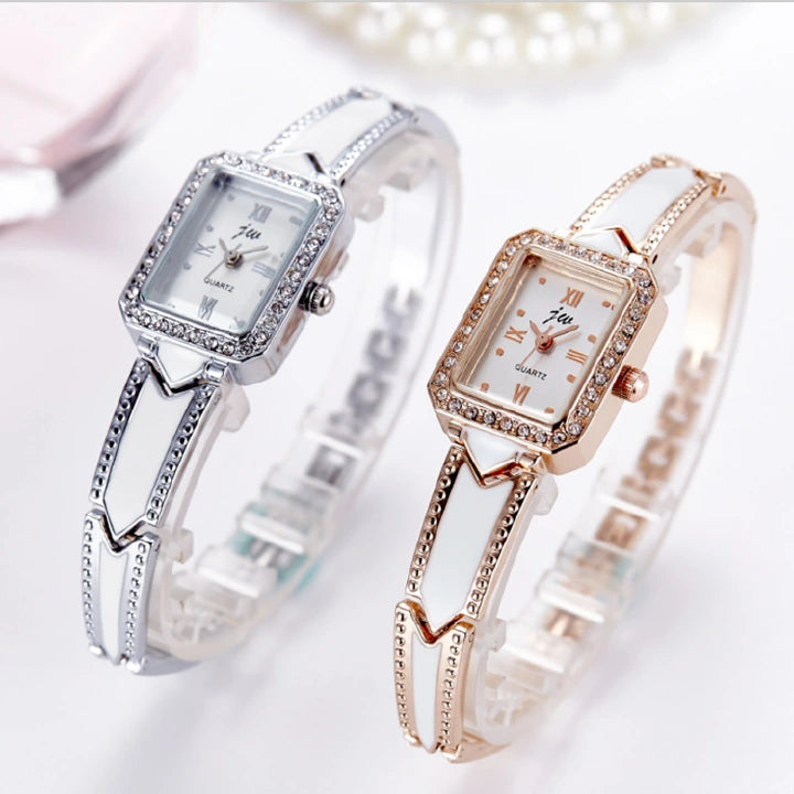 Diamond Women's Watch & Bracelet