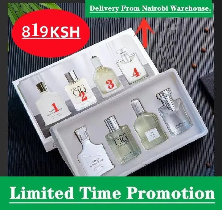 Men's Perfume Gift Set - 4 Fragrances